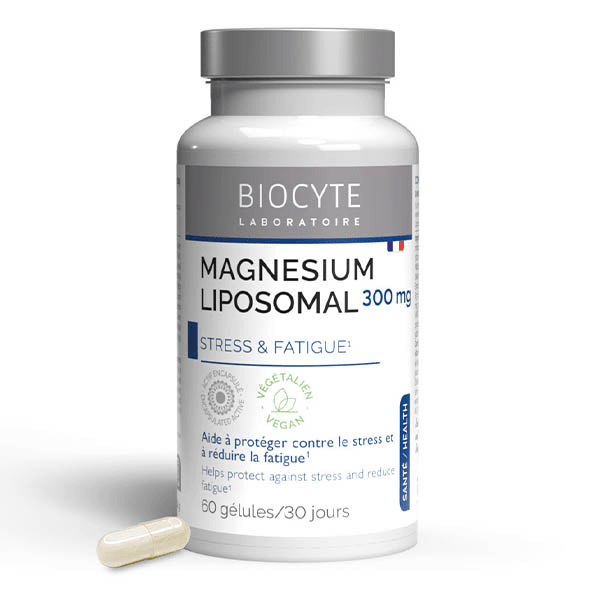 Magnésium Liposomal 300mg Stress et Fatigue 60 Gélules