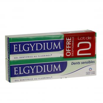 Dentifrice dents sensibles lot de 2 tubes de 75 ml