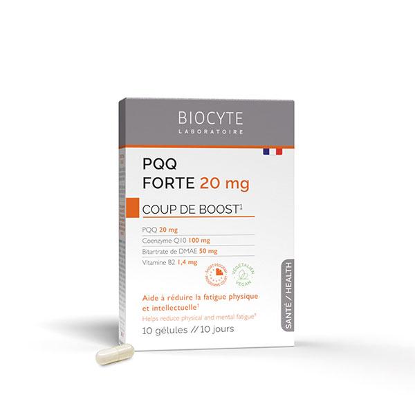 PQQ FORTE Coup de Boost Fatigue Physique & Intellectuelle 10 gélules