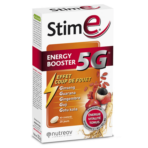 Physcience Stim E Energy Booster 5G 40 comprimés
