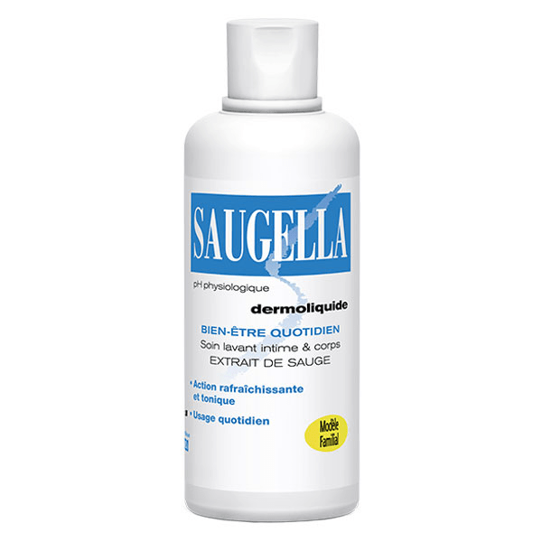 Dermoliquide Soin lavant hygiène intime femmes Sauge - Flacon 750ml