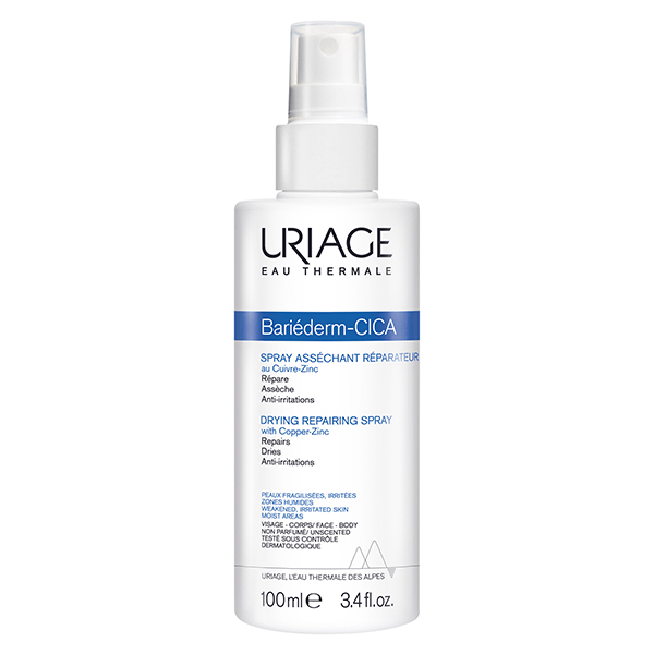 Bariederm-Cica Spray Asséchant Réparateur Peaux Irritées 100ml