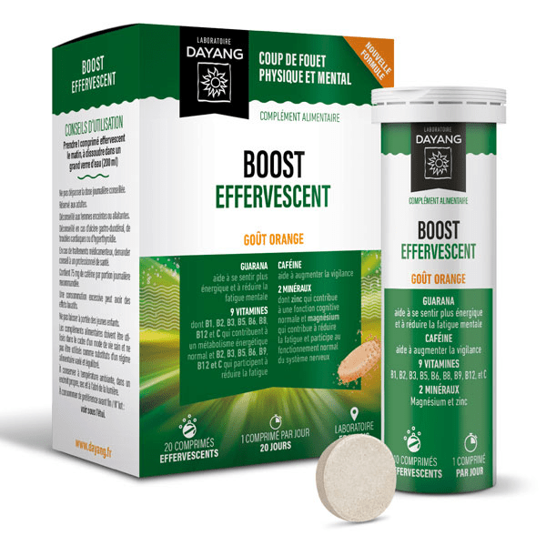 Boost effervescent 20 comprimés effervescents