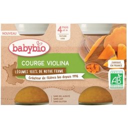 Petits Pots Courge Violina 2x130g