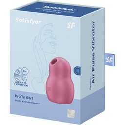 Pro To Go 1 Stimulateur et Vibrateur Rouge 1ut