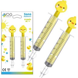 Mouches Bébé Seringue Nasale Canard 2x10ml