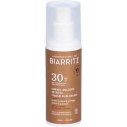 Crème Solaire Teintée Dorée