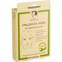 Cire organique - visage 10 bandes