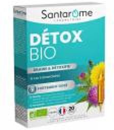 Bio Détox Draine & Détoxifie Bio 20 Ampoules - Boîte 20 ampoules de 10 ml