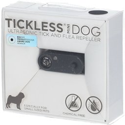 Mini Chien Expulseur Ultrasonique Tique/Puce Noir