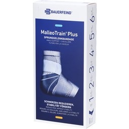 Bauerfeind® Malleotrain® Plus Chevillère active taille 4 droite titane