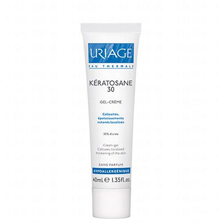 Keratosane 30 gel crème callosités et épaississement cutanés localisés tube 40ml