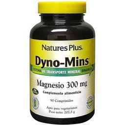 Nature's Plus Dyno Mins Magnésium 300mg 90 Capsules
