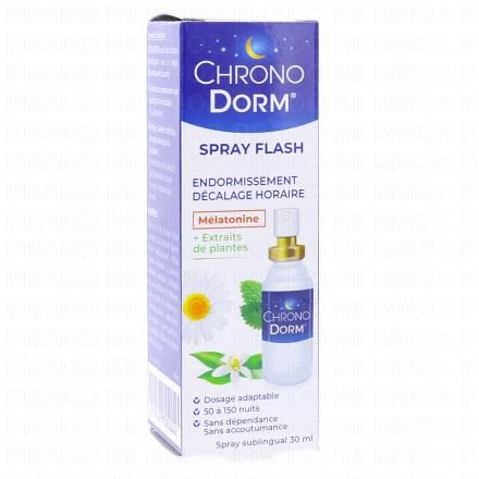 ChronoDorm - Spray sublingual endormissement et décalage horaire 30ml
