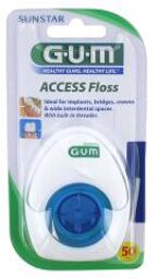 Fil Dentaire Access Floss - 50 Fils Précoupés - Boîte distributrice 50 mètres