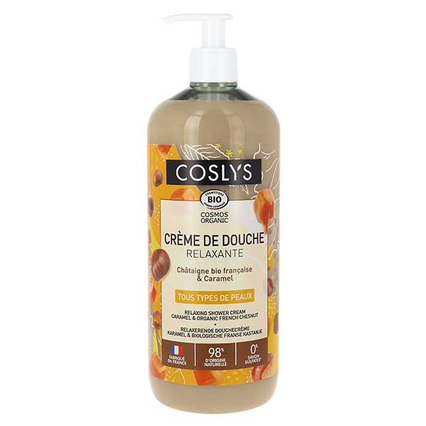 Crème De Douche Relaxante Châtaigne-caramel 1L