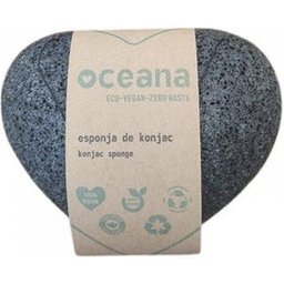 Éponge à Coeur Konjac Eco Vegan 1ut