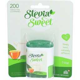 SteviaSweet édulcorant végétal sans calories en comprimés
