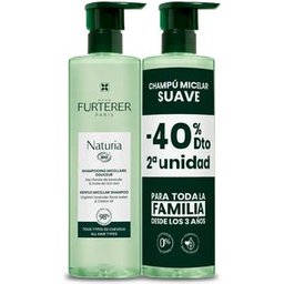 Naturia Shampooing Micellaire Douceur Bio 2x400ml