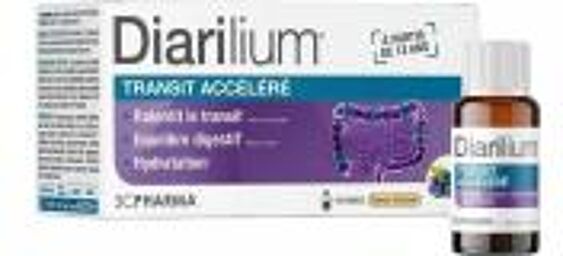 Diarilium Transit Accéléré 3 Jours 10 Monodoses - Boîte