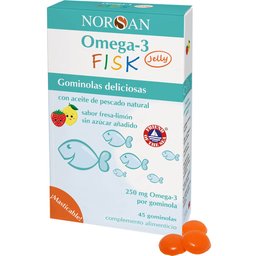 Omega-3 Fisk Jelly 45 Gommes