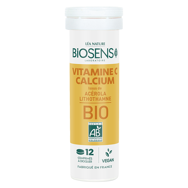Vitamine C et Calcium Bio 24 comprimés