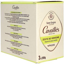 Savon Surgras Zeste de Verveine 3x200 g