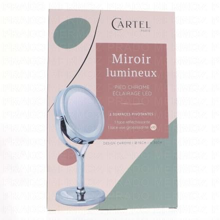 Cartel - Miroir lumineux grossissant x10