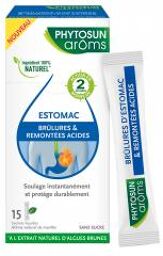 Brûlures d'Estomac et Remontées Acides 15 Sachets Liquides - Boîte 15 Sachets Liquides