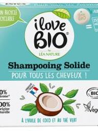 Shampoing Solide Thé Vert & Huile de Coco Bio 65 G - Pain 65 g