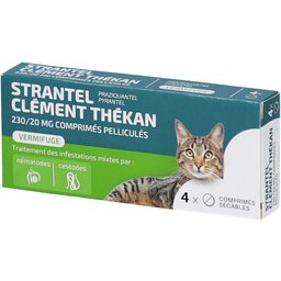 Clément Thékan - Strantel Chats Vermifuges