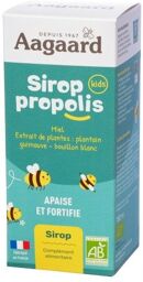 Sirop Propolis enfants - Miel, Plantain, Guimauve, Bouillon Blanc - Aagaard