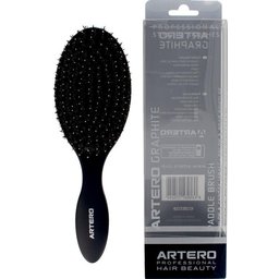 Brosse à cheveux ovale en graphite 1pc