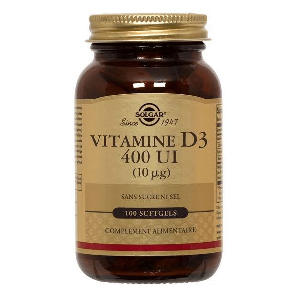Vitamine D3 - 100 Softgels