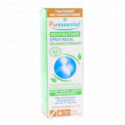 Spray respiratoire nasal décongestionnant vapo 15ml