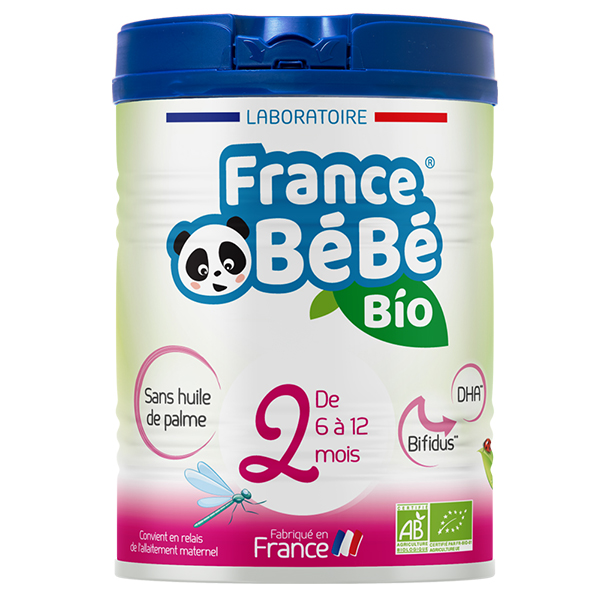 Lait de Suite 2ème Âge Bio 800g