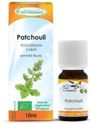 HUILE ESSENTIELLE BIO AB Patchouli - - 10 mL - Aromathérapie