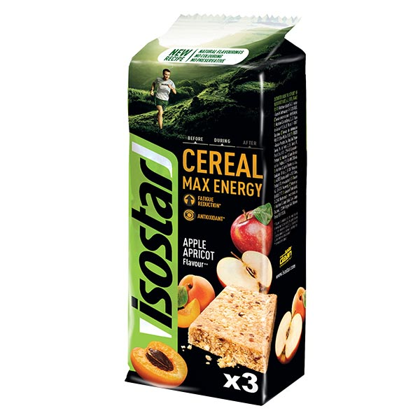Cereal Max Energy Barre Énergétique Pomme Abricot 3 unités