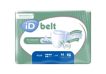 ID Expert Belt Plus Medium - 8 paquets de 14 protections