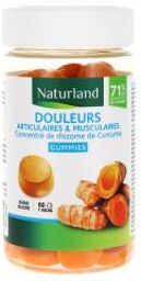 Curcuma Pipérine Gummies 60 Unités - Pot 60 gommes