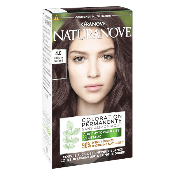 Naturanove Coloration n°4 Châtain Profond