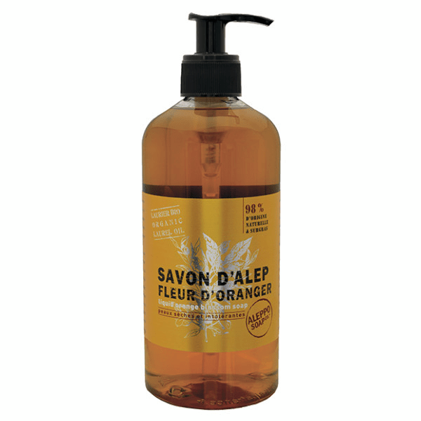 Tadé Savon Alep Liquide Fleur d'Oranger 500ml