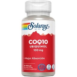 Ubiquinol Co-Q10 100mg 30 perles 30 perles