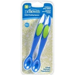 Dr Browns Pack 2 Cuillère bleue 4M+