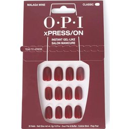 xPRESS/ON Kit Unhas Postiças Classic Malaga Wine
