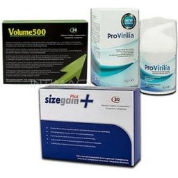 Plus 30 comprimés + Volume 500 30 capsules + Provirilia 50ml