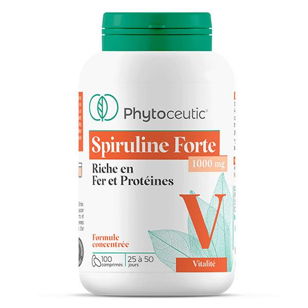 Spiruline Forte 1000mg 100 comprimés