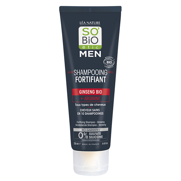 So'Bio Étic Men Shampoing Fortifiant Bio 250ml