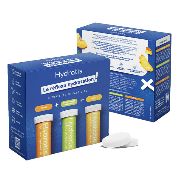 Boost l'Hydratation*, Electrolyte & Oligoélément, Mini Tubes Découverte