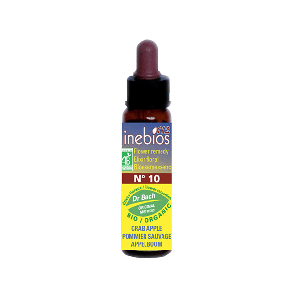 Fleur de Bach n°10 Crab Apple - Pommier Sauvage Bio 10ml